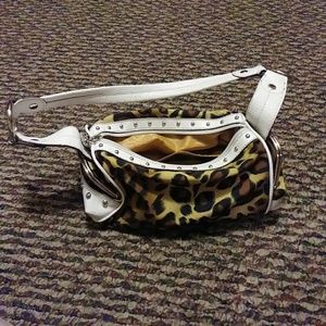 Kathy Van Zeeland Cheetah Print Purse